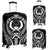 Pohnpei Luggage Cover - Micronesian Tribal Black - Polynesian Pride