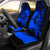Guam Car Seat Covers - Guam Coat Of Arms Hibiscus And Wave Blue - K6 - Polynesian Pride