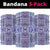 Polynesian Symmetry Gardient Violet Bandana 3 - Pack - Polynesian Pride