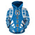 The Northern Mariana Islands All Over Zip up Hoodie Polynesian Tattoo - Polynesian Pride