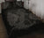Anchor Poly Tribal Quilt Bed Set Gray - Polynesian Pride