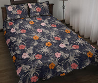 Tropical Grey Quilt Bed Set - Polynesian Pride