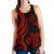 Tahiti Polynesian Women Racerback Tank - Red Tentacle Turtle - Polynesian Pride