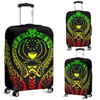 Pohnpei Luggage Cover - Micronesian Tribal Reggae Mix - Polynesian Pride