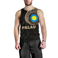 Palau Polynesian Tattoo Style Tank Top A7 - Polynesian Pride