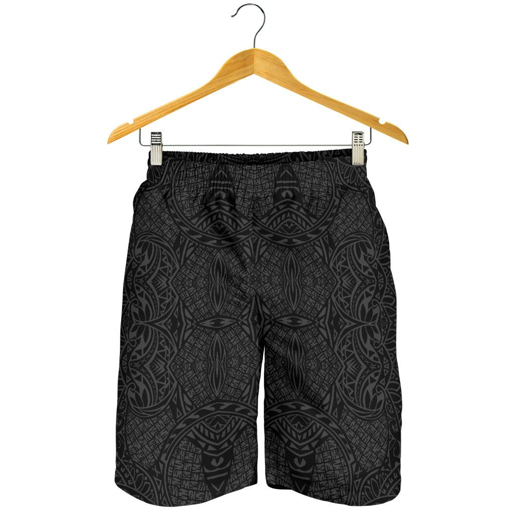 Polynesian Lauhala Mix Gray Men's Short - Polynesian Pride