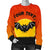 Halloween Bats Custom Personalised Sweater - Polynesia Orange Version Unisex Orange - Polynesian Pride