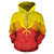 Kanaka Polynesian Zip up Hoodie Stripes Style - Polynesian Pride