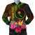 Chuuk Polynesian Personalised Men's Bomber Jacket - Hibiscus and Banana Leaves Reggae - Polynesian Pride