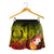 Pohnpei Women's Shorts - Humpback Whale with Tropical Flowers (Yellow) - Polynesian Pride