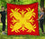 Hawaiian Premium Quilt Royal Pattern - Royal - A2 Style Royal - Polynesian Pride