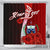 Samoa Polynesian Custom Personalised Shower Curtain - Coat Of Arm With Hibiscus 177 x 172 (cm) Red - Polynesian Pride