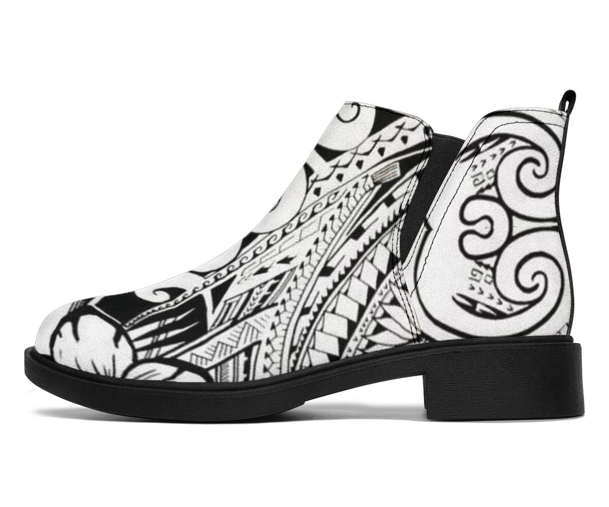 Polynesian Fashion Boots 32 Women Black - Polynesian Pride