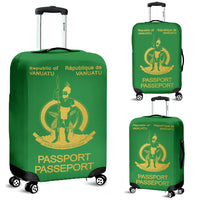 Vanuatu Passport Luggage Covers Green - Polynesian Pride