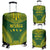 Society Islands Flag Polynesian Chief Luggage Cover Green - Polynesian Pride