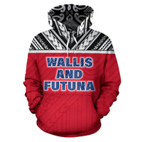 Wallis and Futuna All Over Hoodie Polynesian Hoodie Version - Polynesian Pride