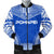 Pohnpei Flag Polynesian Chief Men's Bomber Jacket Blue - Polynesian Pride