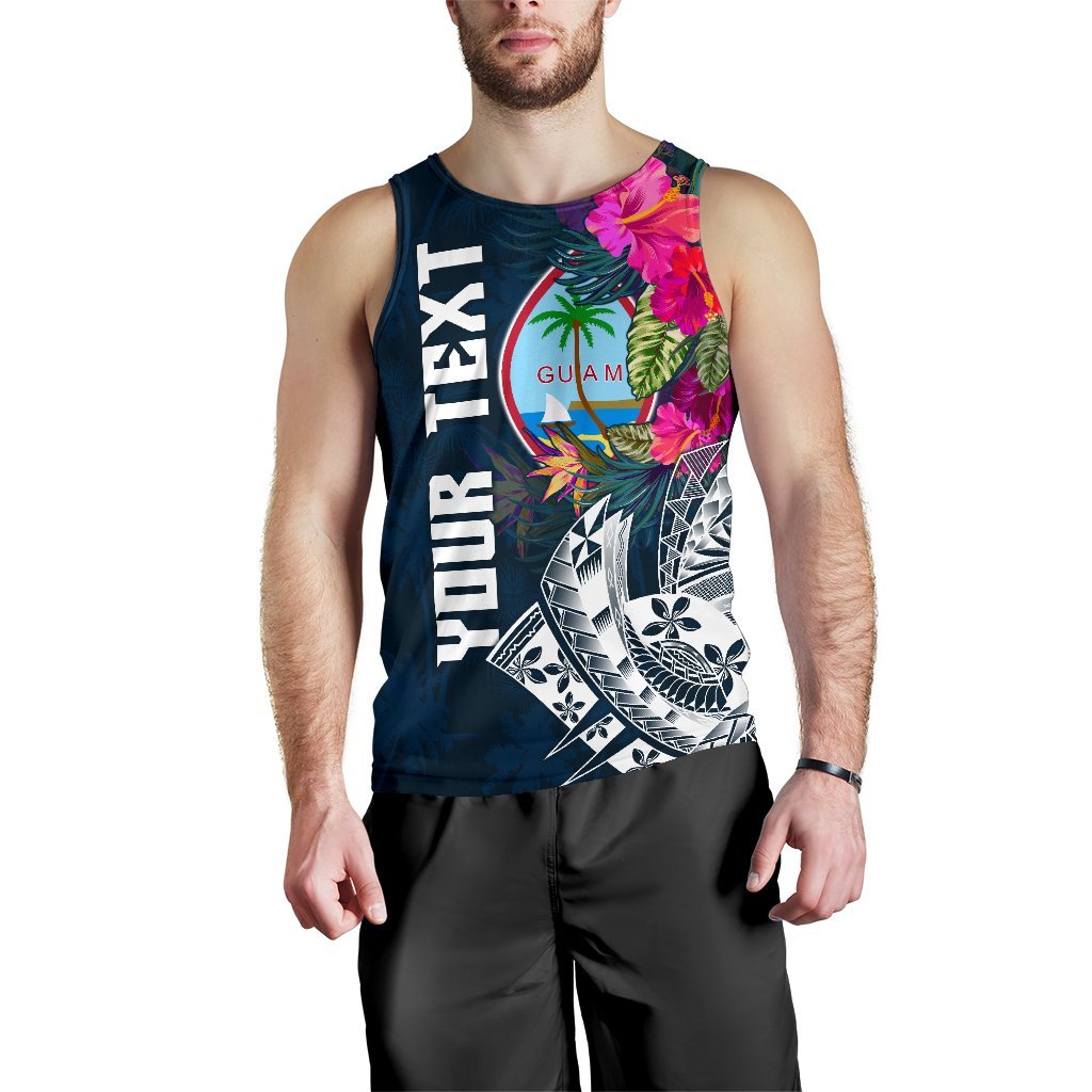 Guam Custom Personalised Men's Tank Top - Summer - Polynesian Pride