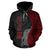 Federated States of Micronesian Polynesian Hoodie Coconut Tree Red - Polynesian Pride