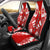 Tonga Car Seat Covers - Tonga Coat Of Arms Polynesian Tattoo Flag Universal Fit Red - Polynesian Pride