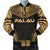 Palau Polynesian Chief Men's Bomber Jacket - Gold Version Gold - Polynesian Pride