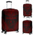 Chuuk Polynesian Chief Luggage Cover - Red Version Red - Polynesian Pride