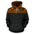 Poly All Over Hoodie Polynesian Orange Black Version - Polynesian Pride