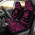 Samoa Polynesian Custom Personalised Car Seat Covers - Pride Pink Version Universal Fit Pink - Polynesian Pride