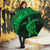 Tonga Umbrella Turtle Mermaid Polynesian Pattern Green - Polynesian Pride
