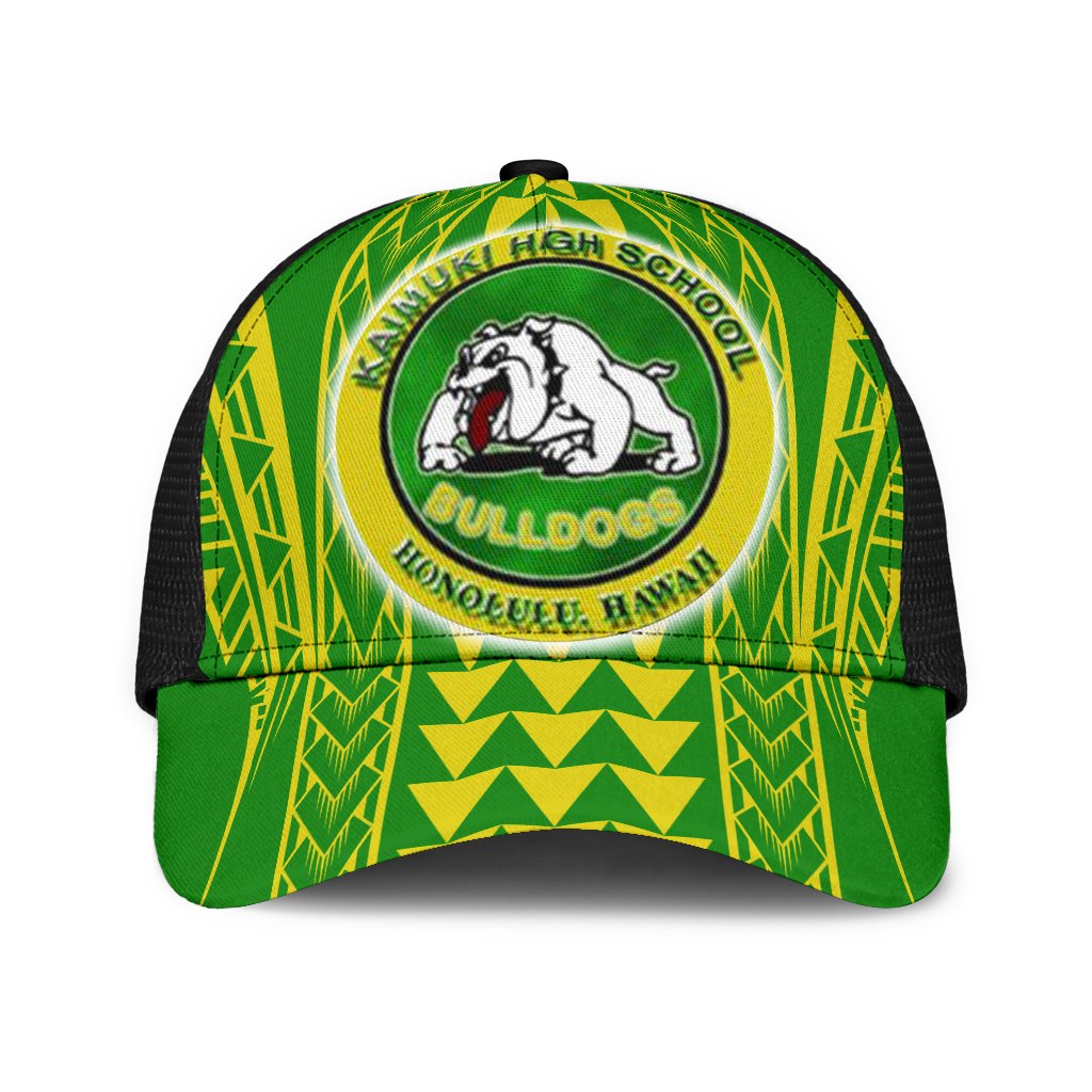 Hawaii - Kaimuki Mesh Back Cap - AH Mesh Back Cap Universal Fit Green - Polynesian Pride