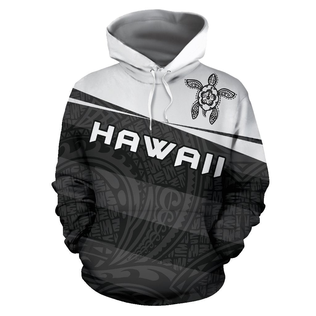 Turtle Polynesian Hoodie Vivian Style - Polynesian Pride