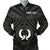 Pohnpei Personalised Men's Bomber Jacket - Pohnpei Seal With Polynesian Tattoo Style ( Black) - Polynesian Pride