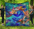 Hawaii Polynesian Premium Quilt - Kanaka Maoli Sea Turtle Coral Treasure - Polynesian Pride