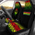 Guam Custom Personalised Car Seat Covers - Guam Coat Of Arms Fog Reggae Style Universal Fit Reggae - Polynesian Pride