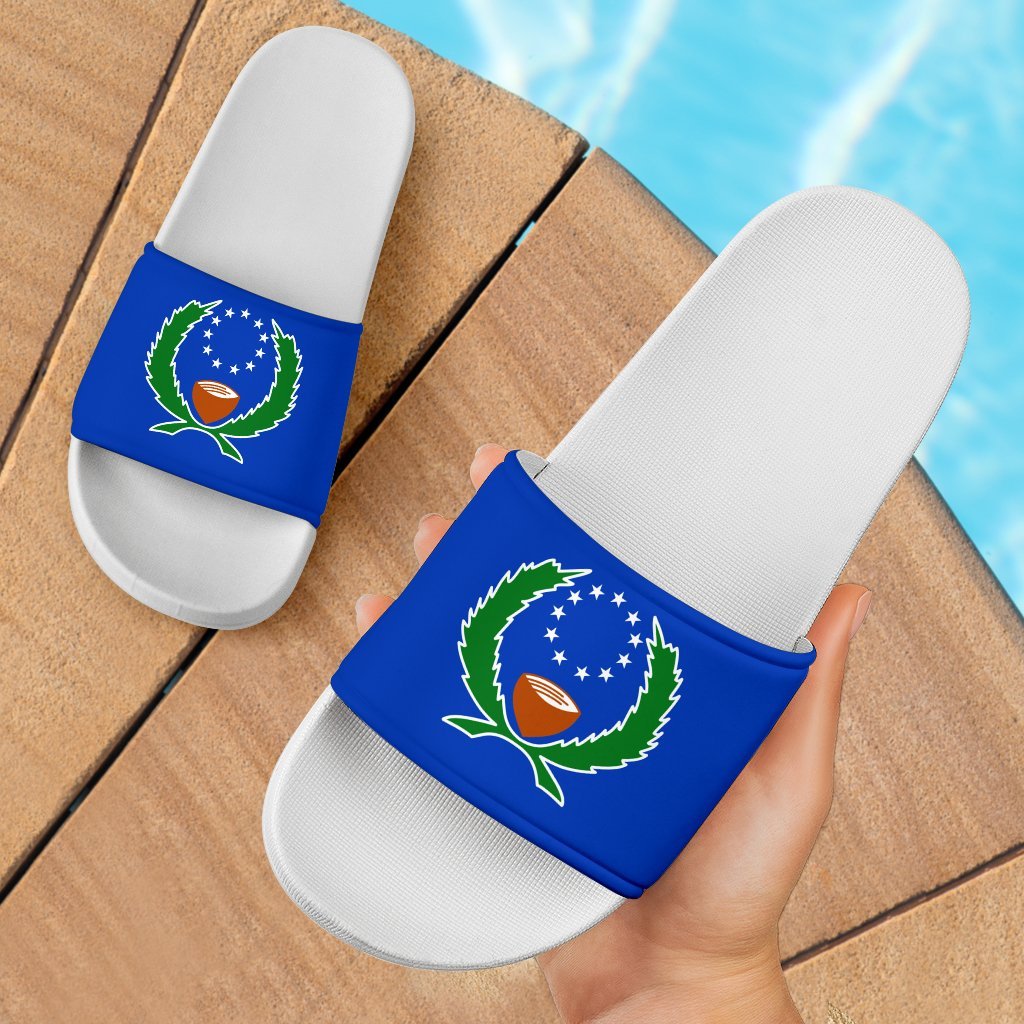 Pohnpei Sandals - Flag Of Pohnpei - Polynesian Pride