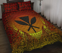 Hawaii Quilt Bed Set - Polynesian Circle Pattern Art - Polynesian Pride