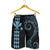 Kanaka Hawaii Map Polynesian Men's Short Blue - Polynesian Pride