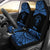 Niue Polynesian Car Seat Covers - Pride Blue Version Universal Fit Blue - Polynesian Pride