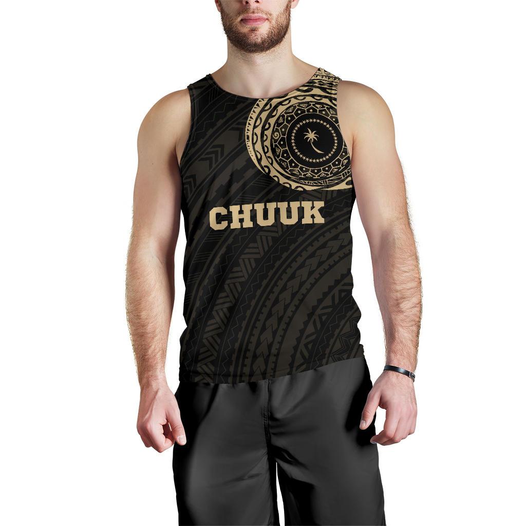 Chuuk Micronesia Tattoo Tank Top A7 - Polynesian Pride
