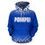 Pohnpei All Over Hoodie Blue Fog Style - Polynesian Pride