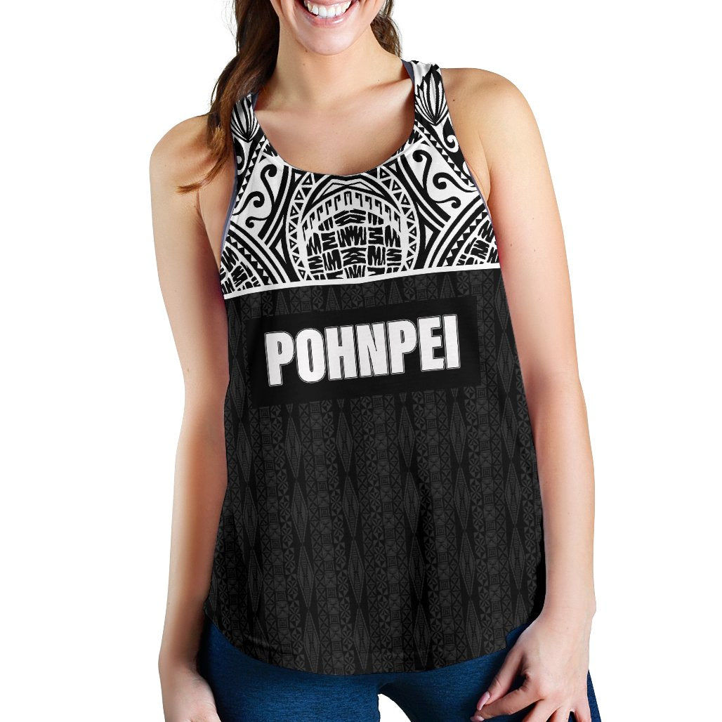 Pohnpei Women's Racerback Tank - Polynesian Pride
