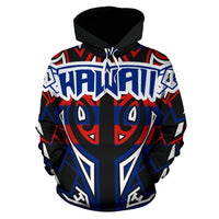 Hawaii Hoodie Polynesian Tattoo 02 - Polynesian Pride