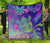 Hawaii Turtle Tropical Kanaka Maoli Premium Quilt - Yez Style Blue - Polynesian Pride