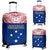 Samoa Luggage Covers - Polynesian Design Blue - Polynesian Pride