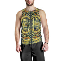 Polynesian Men's Tank Top Yellow - Polynesian Pride