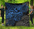 Tonga Polynesian Premium Quilt - Blue Turtle Flowing - Polynesian Pride