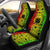 Samoa Car Seat Cover - Samoa Coat Of Arms, Polynesian Tattoo Universal Fit Black - Polynesian Pride