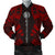 American Samoa Men Bomber Jackets - Polynesian Tattoo Red Red - Polynesian Pride