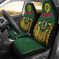 Vanuatu Car Seat Covers - Vanuatu Flag Coat Of Arms Premium - A7 - Polynesian Pride