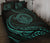 Palau Quilt Bed Set - Turquoise - Frida Style - Polynesian Pride